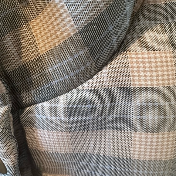 NWT Blue Green Women's Vest Hem & Thread Size Large - Picture 5 of 6